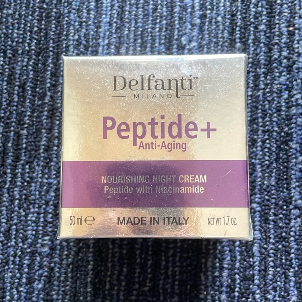 Delfanti peptide anti aging night cream 1.7 oz